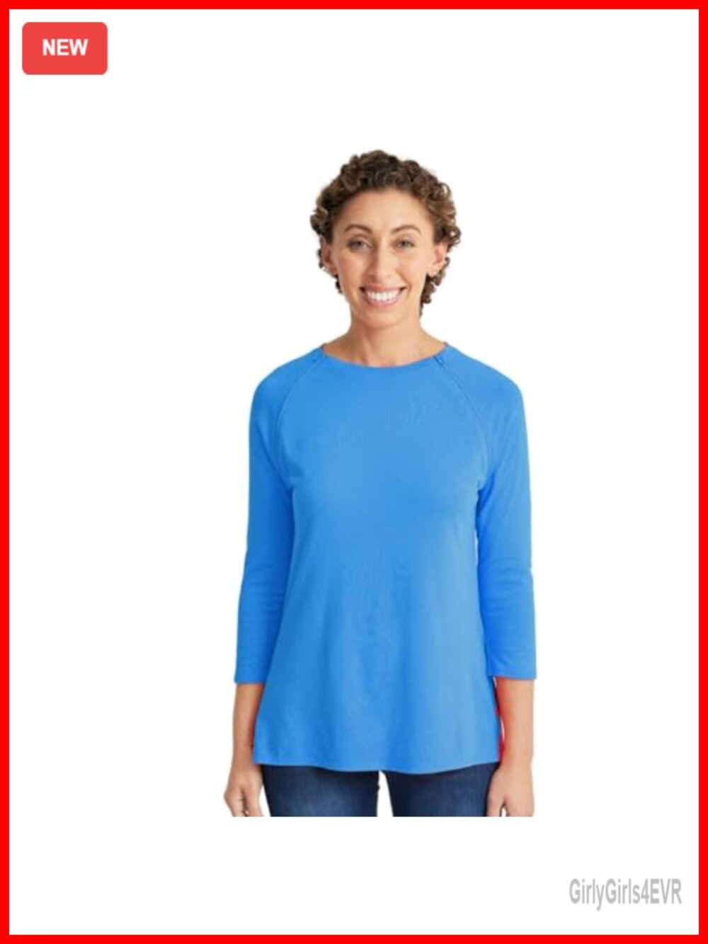 Care+Wear Women's Long-Sleeve Chest Port Access Shirt Slim Fit Cotton Modal
